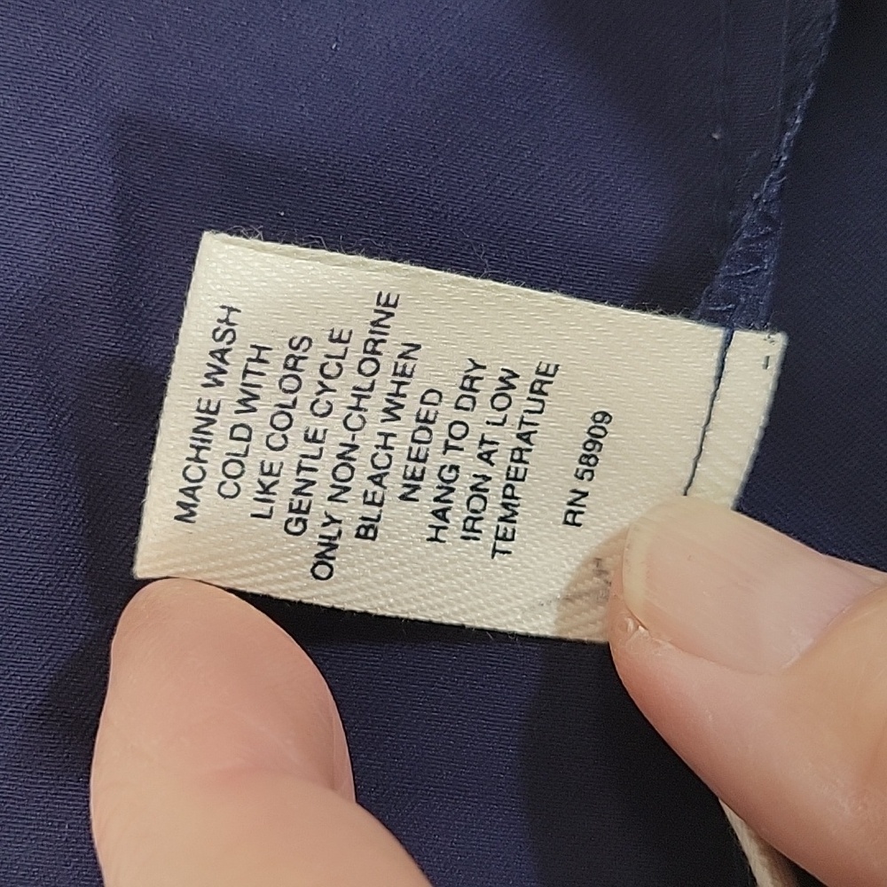 NWT Westbound Women's Navy Blue Classic Fit Pants Size 10R - Picture 7 of 7